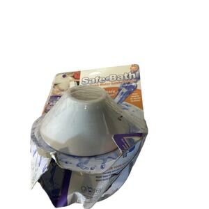 Safe Bath 2-inch Clean Water Safety System Infant Toddler Baby Bathing Hygiene